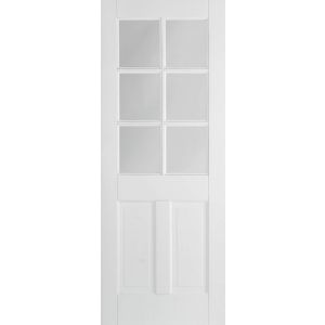Canterbury2P/6L Glazed White Pre-Primed Internal Doors
