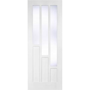 Coventry White Pre-Primed Clear Glazed Internal Doors