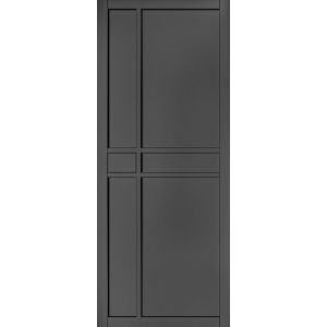 Dalston Black Pre-Finished Internal Door
