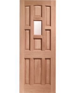 York Hardwood Obscure Glazed External Door