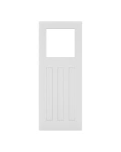 Cambridge White Primed Clear Glazed Internal Door