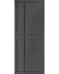 Dalston Black Pre-Finished Internal Door
