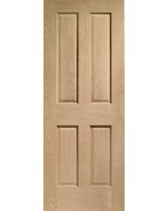 Victorian 4 Panel Oak Internal Door