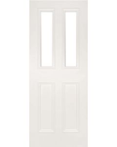 Rochester White Primed Clear Glazed Internal Door