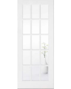 Pattern SA 15 Light White Primed Internal Door