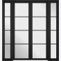 Soho Black W6 Room Divider