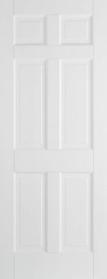 Regency / Colonial 6 Panel White Pre-Primed Internal Doors