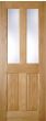 Bury Oak Pre-Finished Bevel Glazed Internal Doors