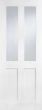 London White Primed Clear Glazed Internal Door