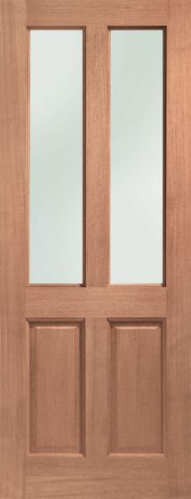 Malton Hardwood Frosted Glazed External Door