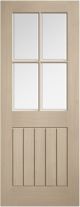 Mexicano Blonde Oak Bevel Glazed Internal Door