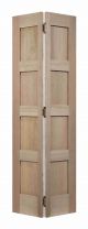 Contemporary Oak Shaker 4 Panel Bi-fold Internal Door