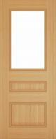 Windsor Oak Pre-Finished Clear Bevelled Internal Door