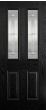 Mallton Black Glazed GRP External Door