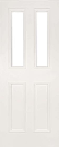 Rochester White Pre-Primed Clear Glazed Internal Doors